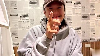 skinny japanese doll gets banged and gives bj