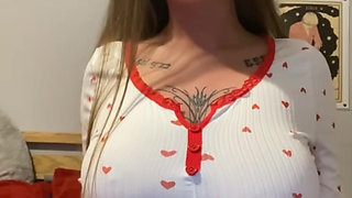 Tattooed big tits emo every moan gets louder as fingers slides deeper inside her