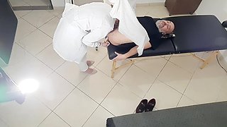 A Doctor Who Performs a Prostate Exam Ends up Sticking a Strap-on in the Patient's Ass.