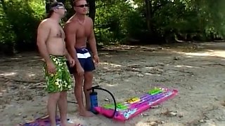 A Naughty Teen 18+ Double Penetrated On Vacation