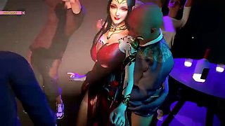 3D Animation - Beauty goddess 45