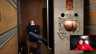 Asian Alina Li facialized in glory hole