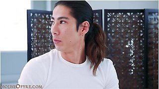 Massage Therapist Fucks Horny Client - Lilly Bell, Lauren Phillips And Aubree Valentine