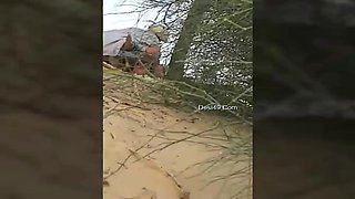 Desi Indian Old man Outdoor fuck