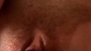 Home Alone and Horny, Slut Wife Masturbates with Huge Dildo