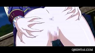 Hentai girl pussy fingered and fucked from behind