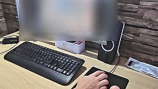 I Watch Porn Videos to Get Excited, I Come Across a Bisexual Video Where a Guy Gets Fucked and I Get off with My Dildo