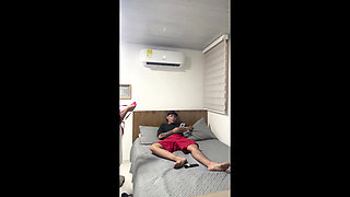 Stepsister asks her stepsister for a favor and ends up seducing him