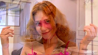 Polly Flame Princess Alcove 2 - Pussy rubbing