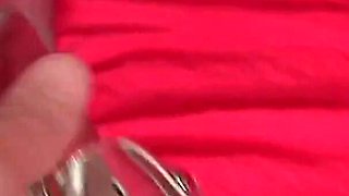 Sexy and always hungry for cock she lets herself be filmed on camera while masturbating