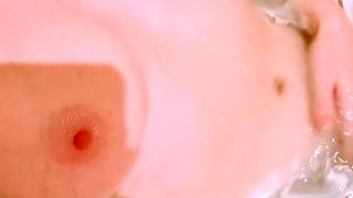Amateur striptease and Solo masturbation