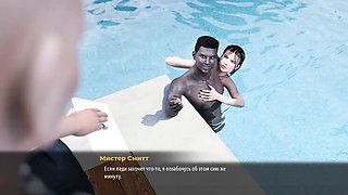 Hot Ukrainian MILF Gets Double Penetrated in Public - Fashion Business Hentai Gameplay Part 17