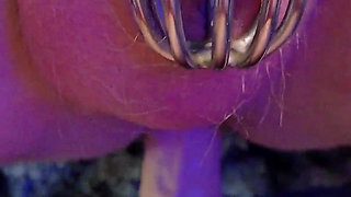 Strapon Fuck in Red Lingerie