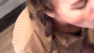 18 Year Old College Slut Fucks Classmate While Her Boyfriend Is on the Phone!