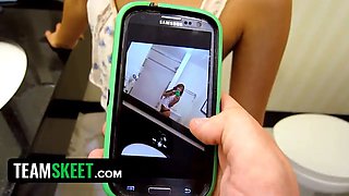 Shesnew 18 yr older gf fucked in the douche