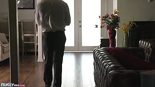 Lana Smalls and Richard Glaze's babysitter movie by FAMILYxxx