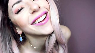 hot blonde MILF playing with her toys on cam