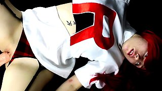 Beautiful Sonya having a horny solo toy masturbation