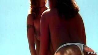 Raunchy mature lesbians exciting sex video