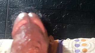 I went back to playing with my cock and squirting cum