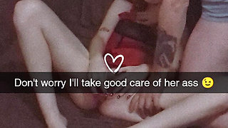 Roommates Girlfriend Rough Fucked & Used