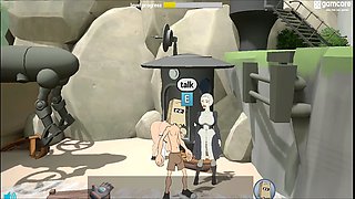 Sci-fi robots get wild with some serious ass-fucking fun