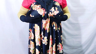 Muslim Hijabi Beautiful Housewife Fucking with Neighbor - With Clear Hindi Audio