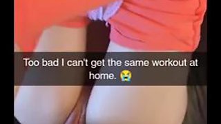 Cheating Amateur Yoga MILF Fucks Fitness Instructor