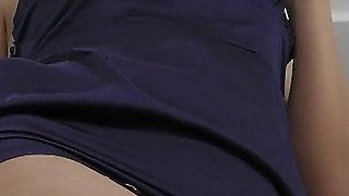 Beautiful MILF Roxy Mendez Has a Nice Round Ass and Likes to Masturbate in the Kitchen