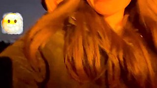 Amateur Teen Public Cum in Mouth + Creampie