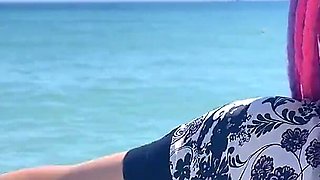 I Met a Nerdy, Shy Girl at the Public Beach and Turned Her Into My Dirty Submissive Anal Slut. She Squirted All Over Her Face!!!