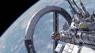 The Best Sex in Space. Hot Japanese Babe Gets Fucked Hard on Orbital Space Station