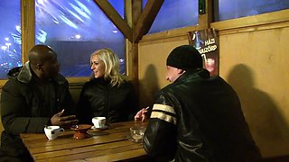 Linda Ray Feeds BBC Creampie to Cuckold