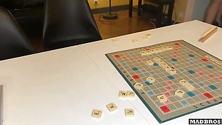 Scrabble player Khalamit&eacute; gets secretly fucked for cheating !!