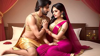 Desi Indian couple goes wild in a steamy fuckfest cartoon