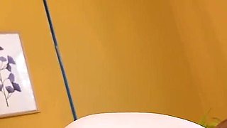 Busty Brunette in Glasses Gets Her Wet Cunt Licked and Fingered by Cute Redhead
