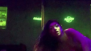 Amateur striptease and Solo masturbation