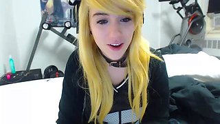 Emo Teen Becka Solo Webcam Masturbation Porn