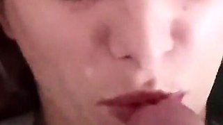 Homemade Throat-slamming & Cum-splashed Compilation