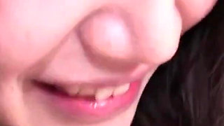 Shizuku, Asian with a cute face and big tits asked a guy to fuck her