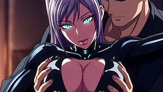 Deadly Cyborg Assassin Nova Seduces & Grinds Her Target Victor in Luxury Penthouse Hot 3D Anime Passion