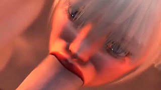 Necromancer fucks hard teenage girl in the place of rituals