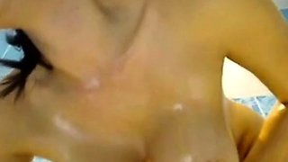 Big-Titted Babe Mila's Amateur Webcam Show