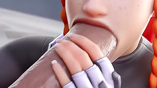 Brigitte's First Date Gone Wrong - Anal & Creampie 3 Times in a Row Overwatch 3D Animation