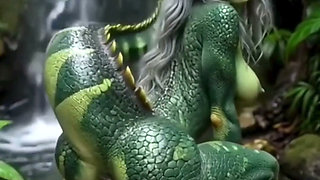 Horny Aliens, Monsters & Slutty Fairies Take Giant Cocks AI-generated Fantasy Compilation