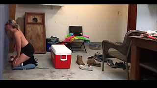 Wife's First at Home Gloryhole with a Local Fan