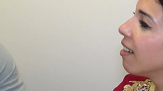 Arab Stepsister Skips Italian Lesson with BBC Stepbrother for Anal