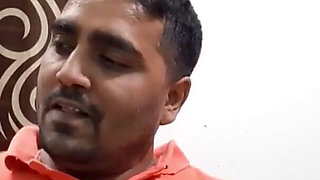 Gloved Handgag for Lazy Husband!