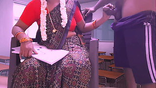 Roja a Hot Married Naughty Teacher Helped to Masturbate