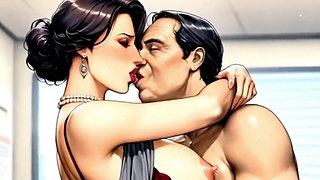 Valentina Babe Being Fucked by Her Fat, Old, Cuckolded Husband Who Is Almost Impotent. Animation Hentai Waifu.
